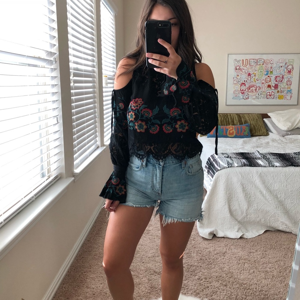 Cold Shoulder Top